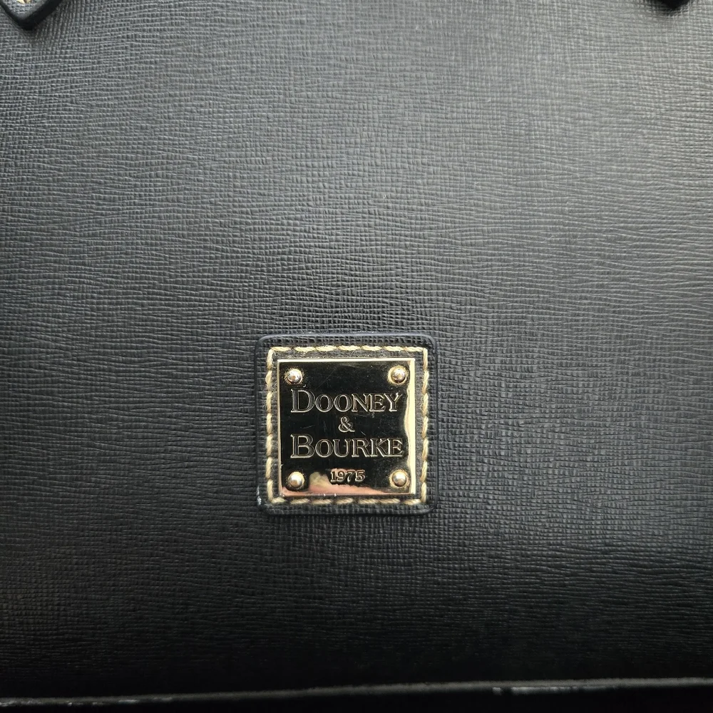 Dooney & Bourke Black Tote - Picture 3 of 10